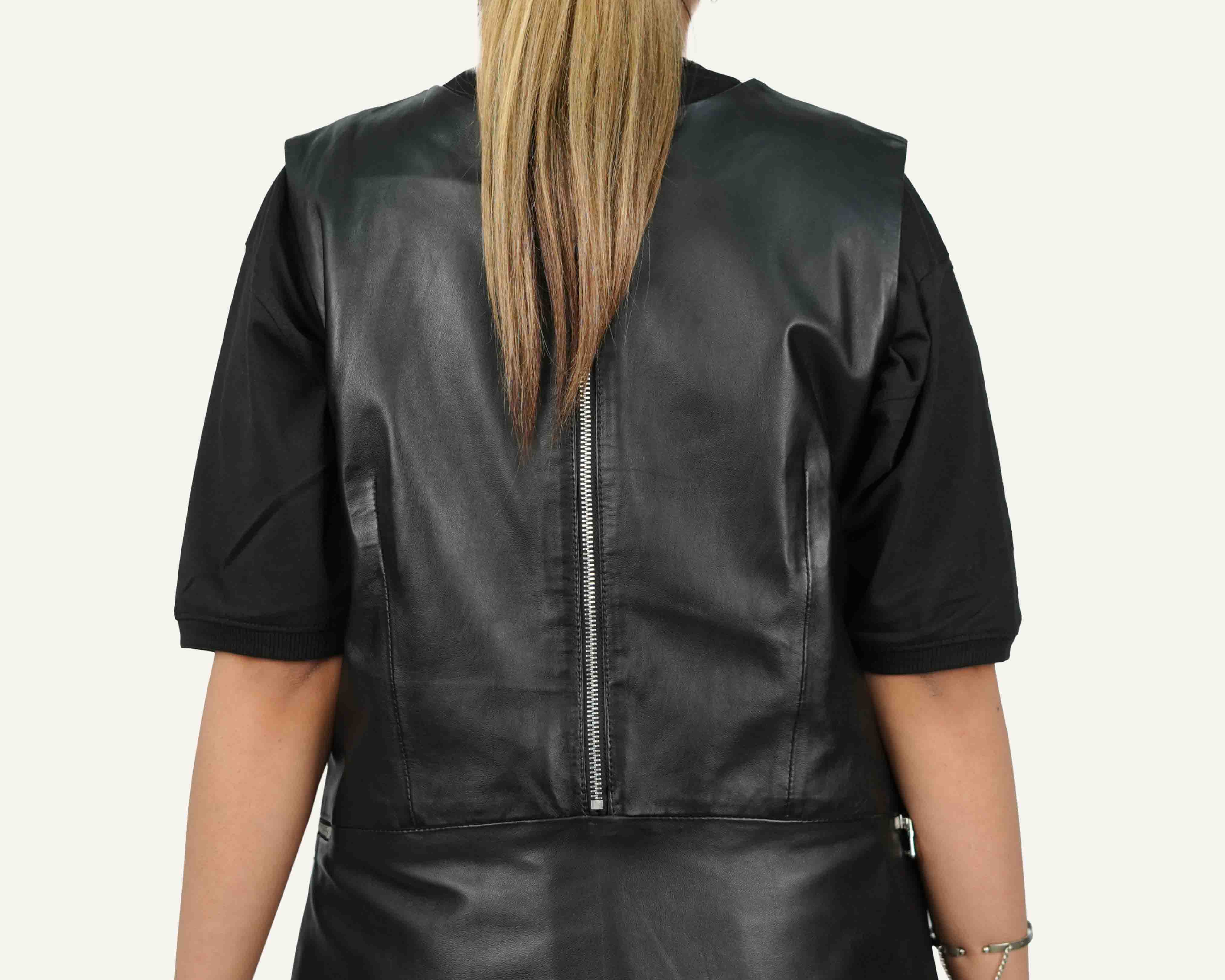 Black Leather Skirt