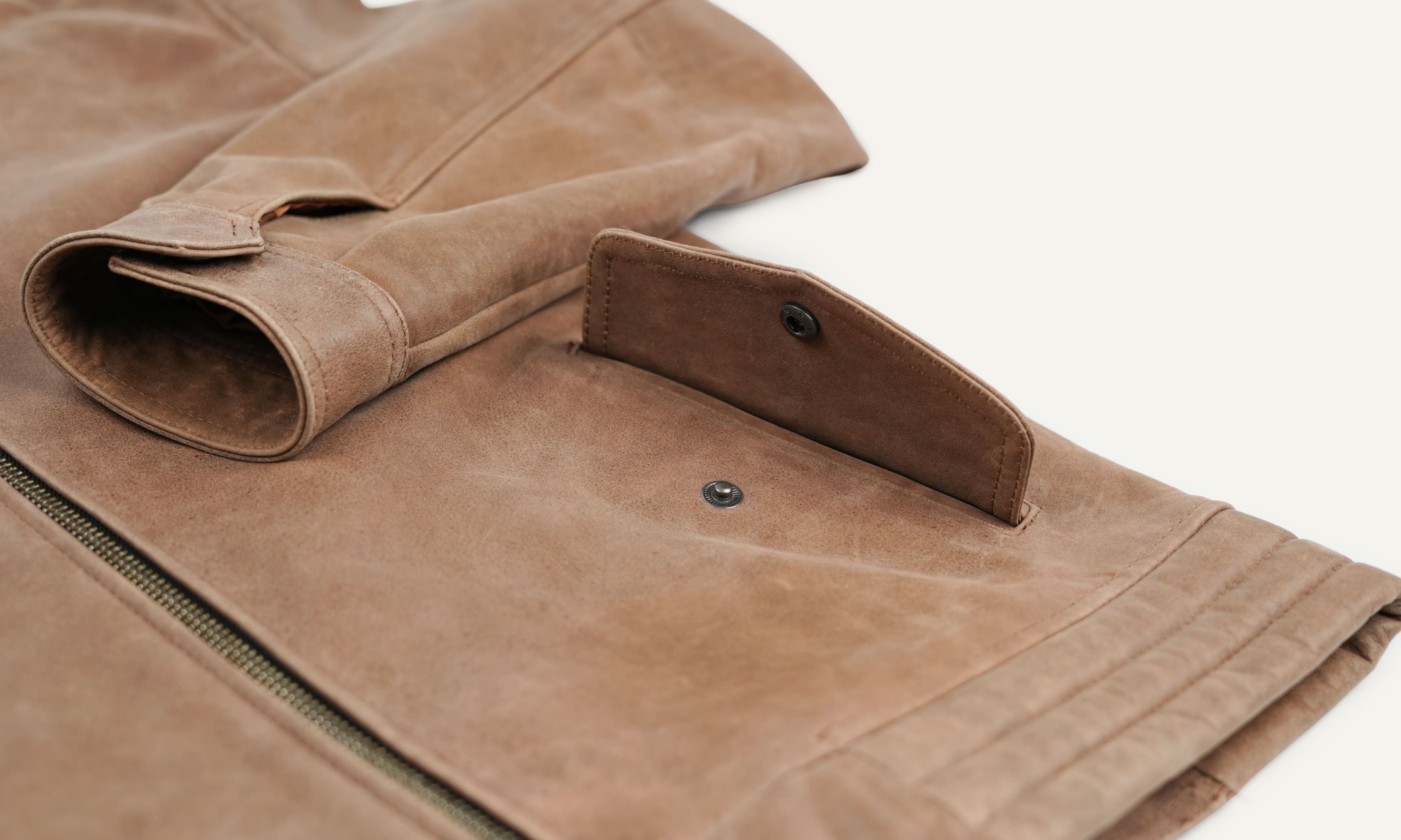 Cowhide Leather Jacket