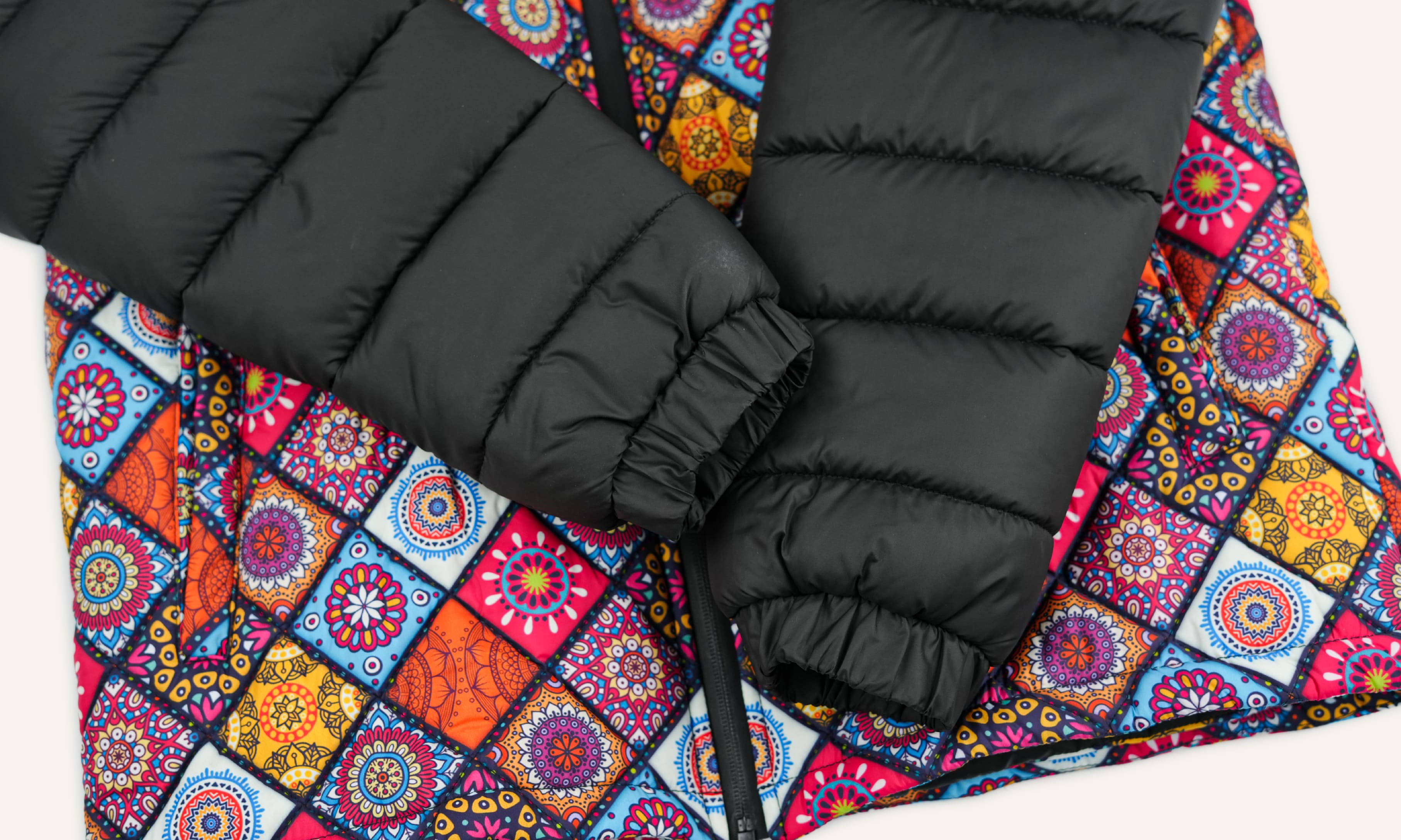Culture Print Winter Jacket