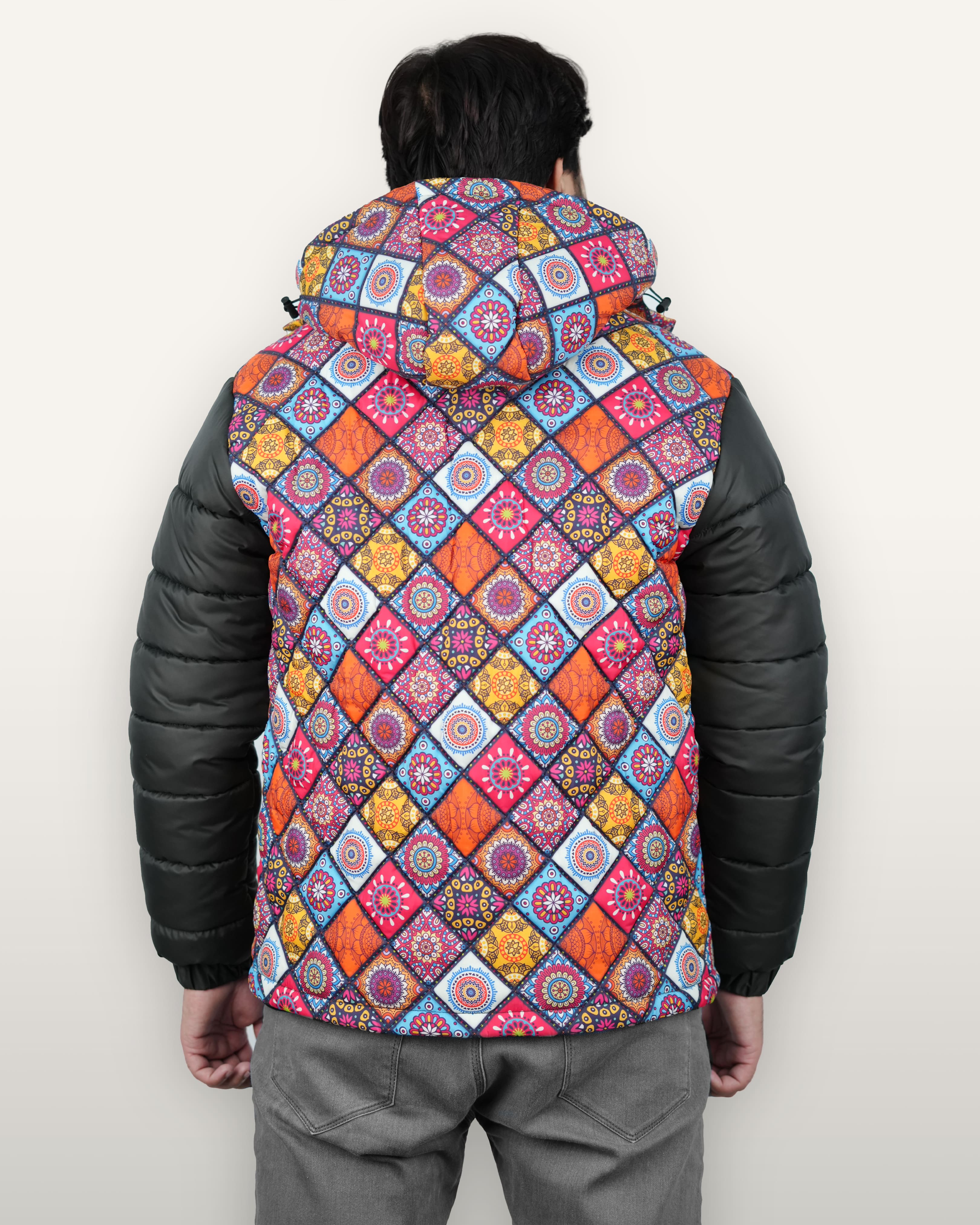 Culture Print Winter Jacket