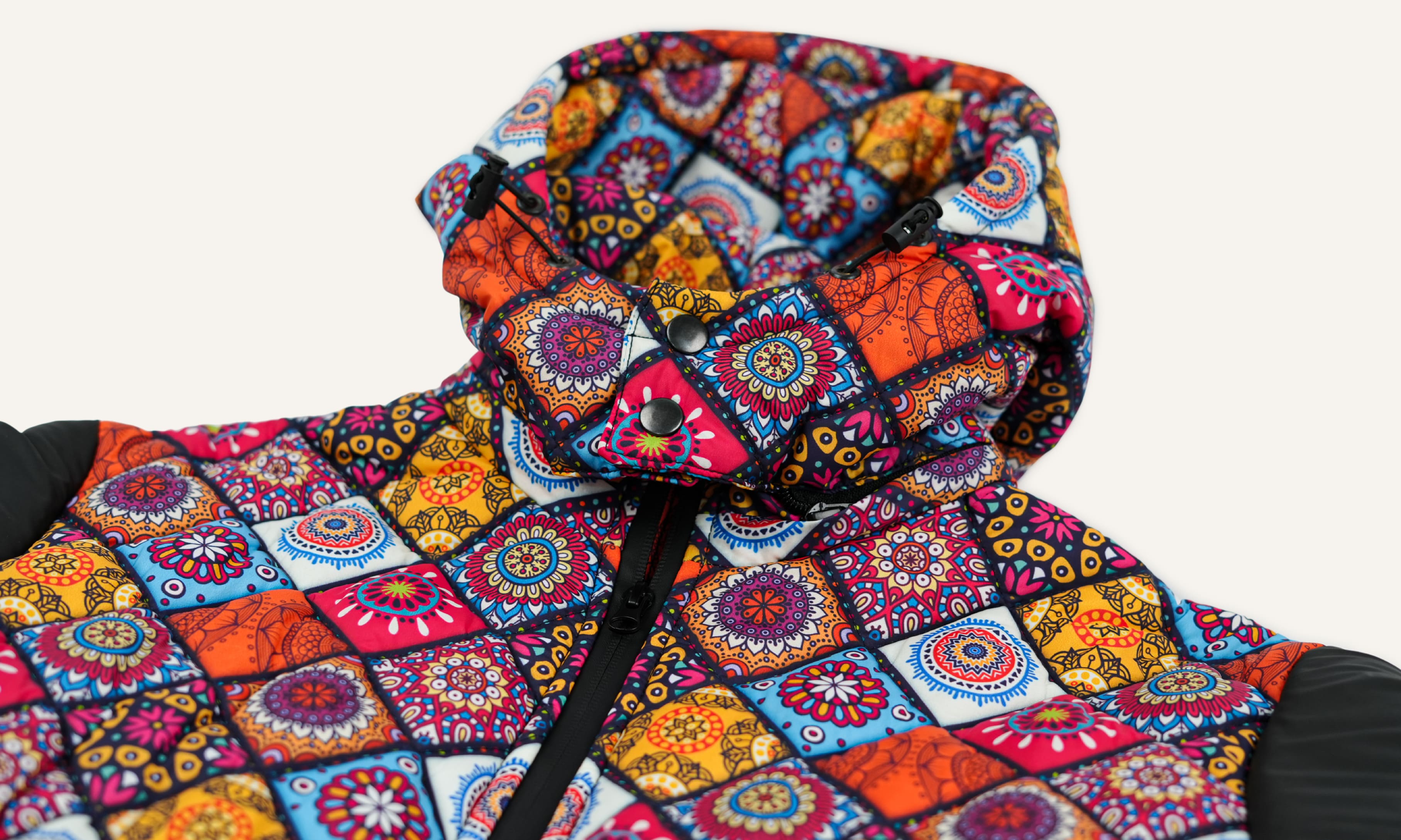 Culture Print Winter Jacket