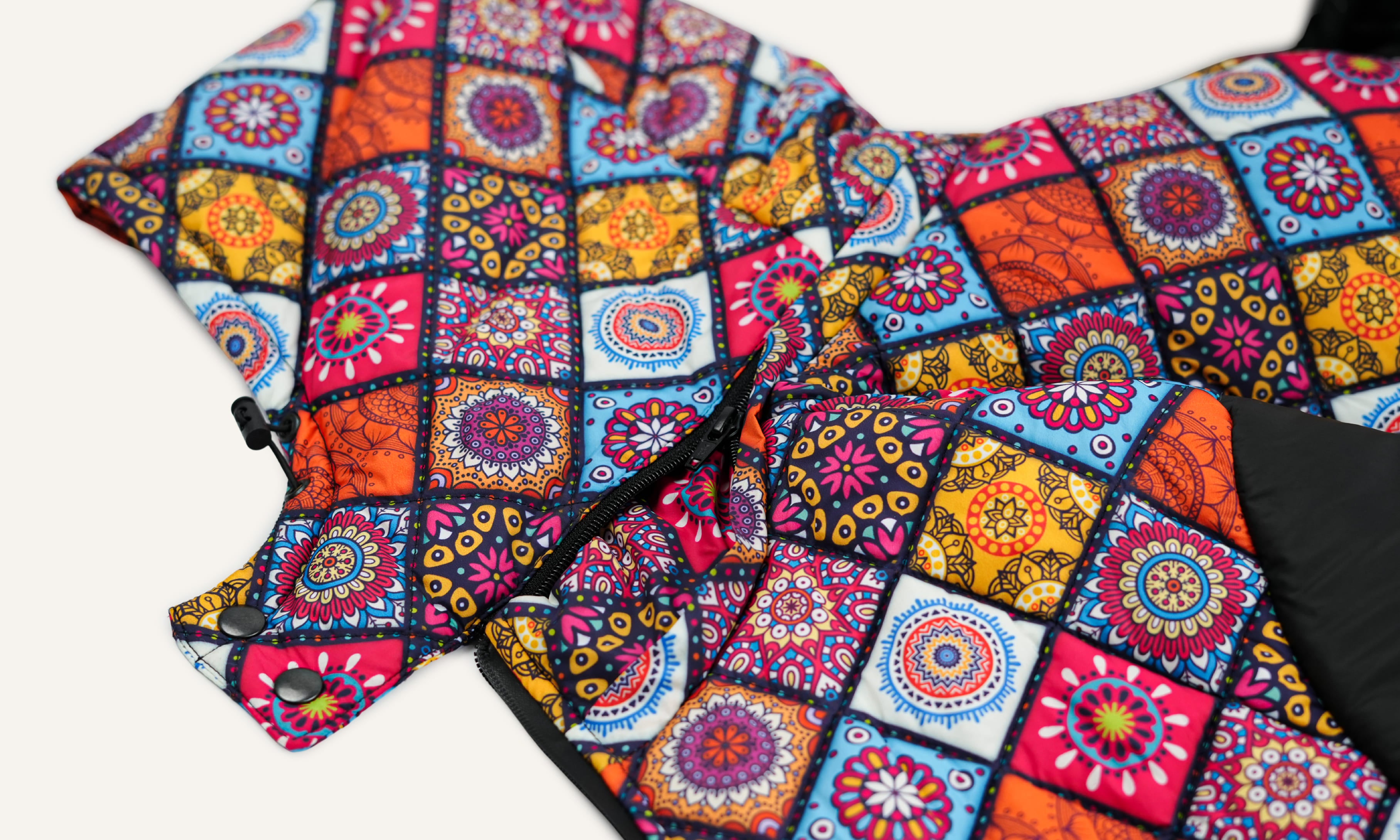 Culture Print Winter Jacket