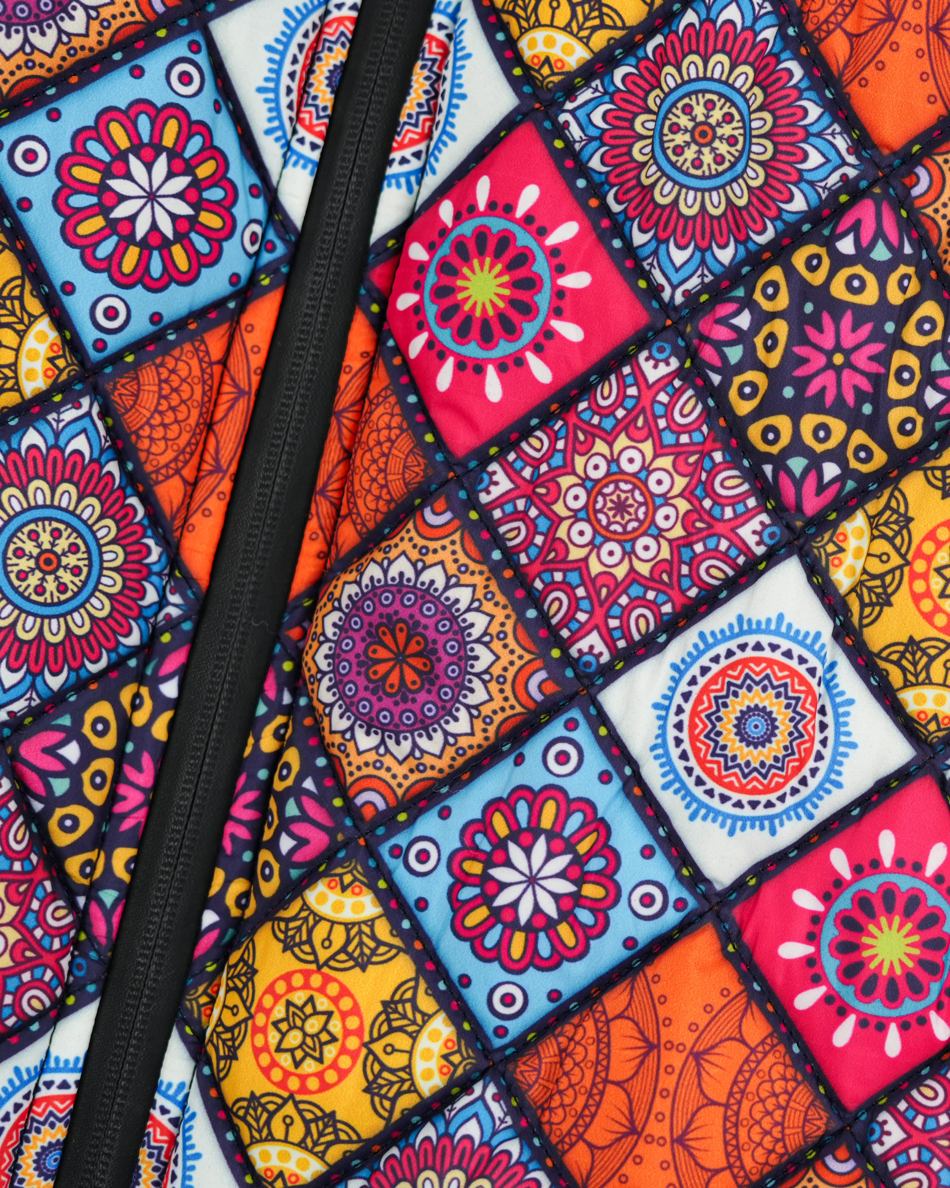 Culture Print Winter Jacket