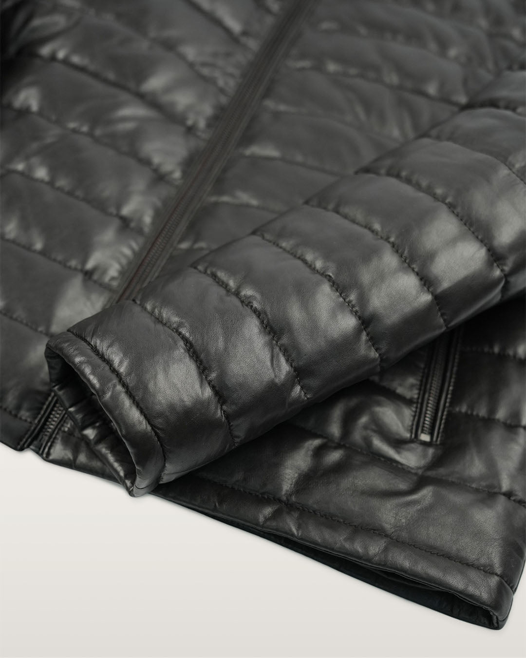 Dark Brown Lamb Leather Men Jacket