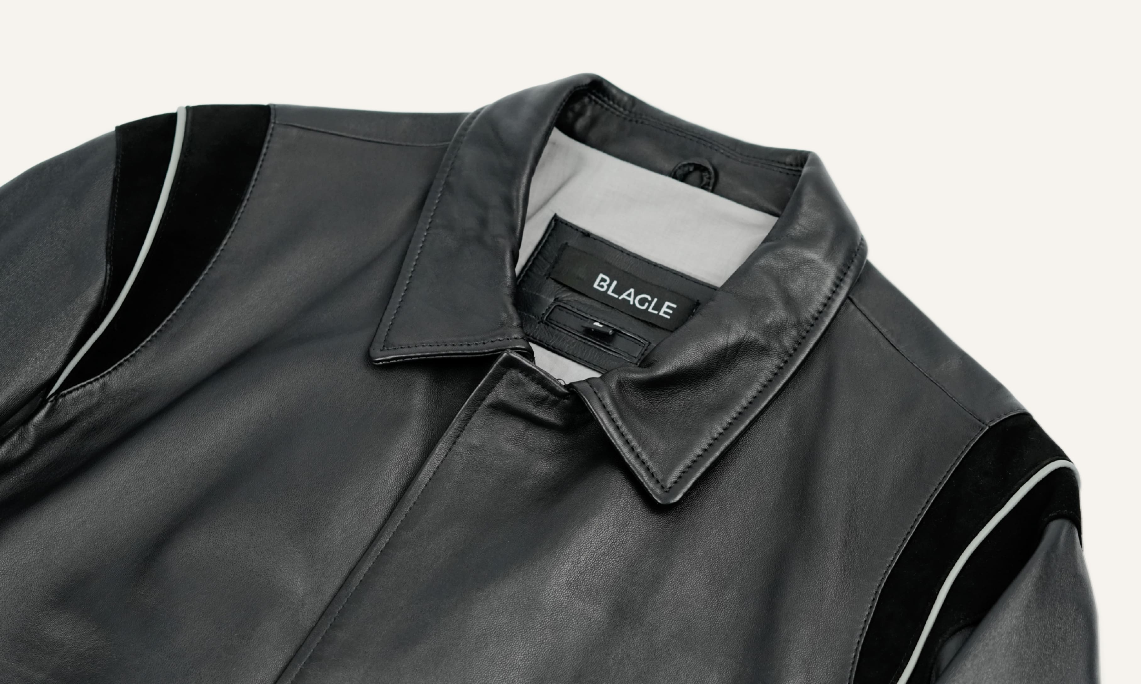 Men Black Leather Jacket