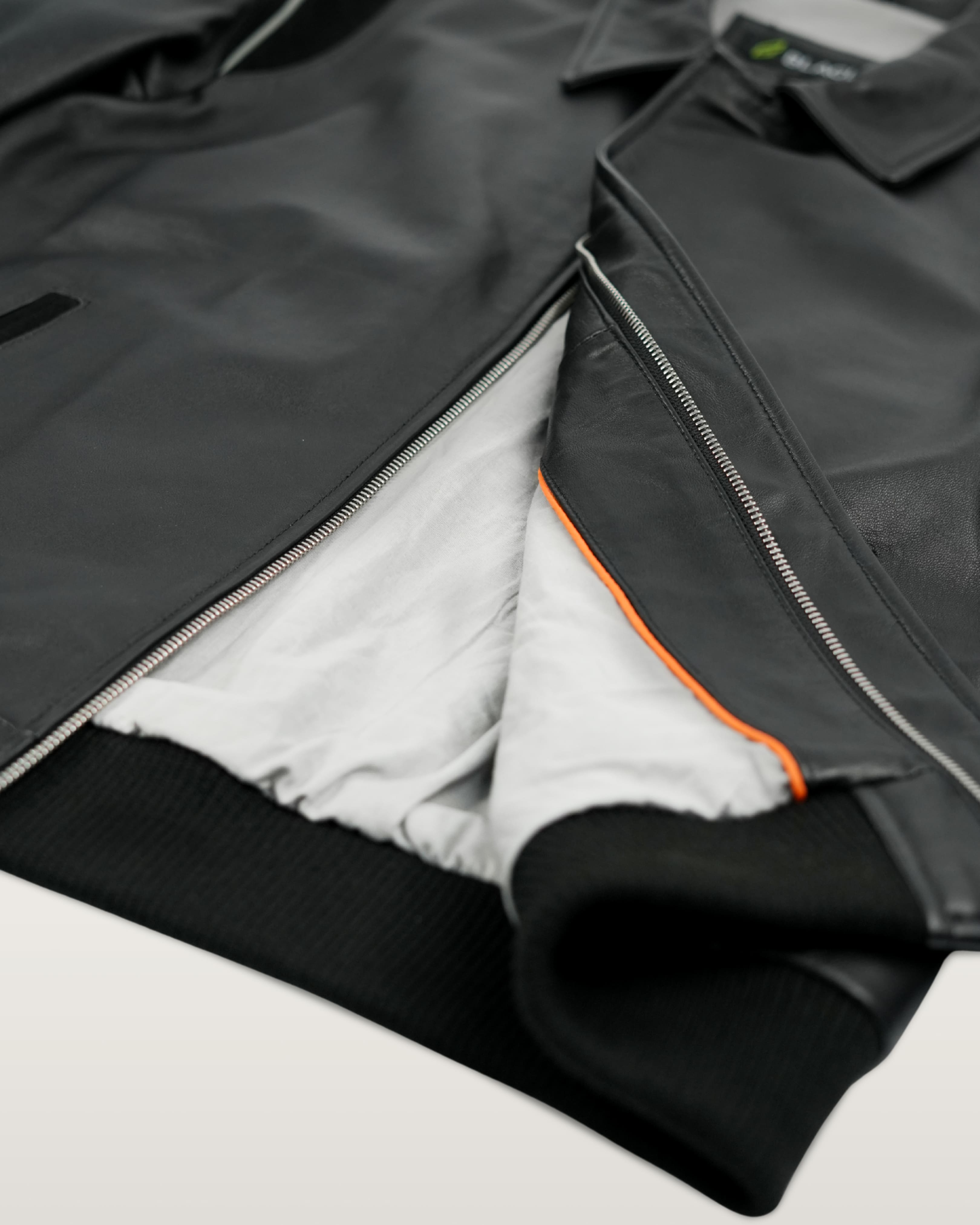 Men Black Leather Jacket