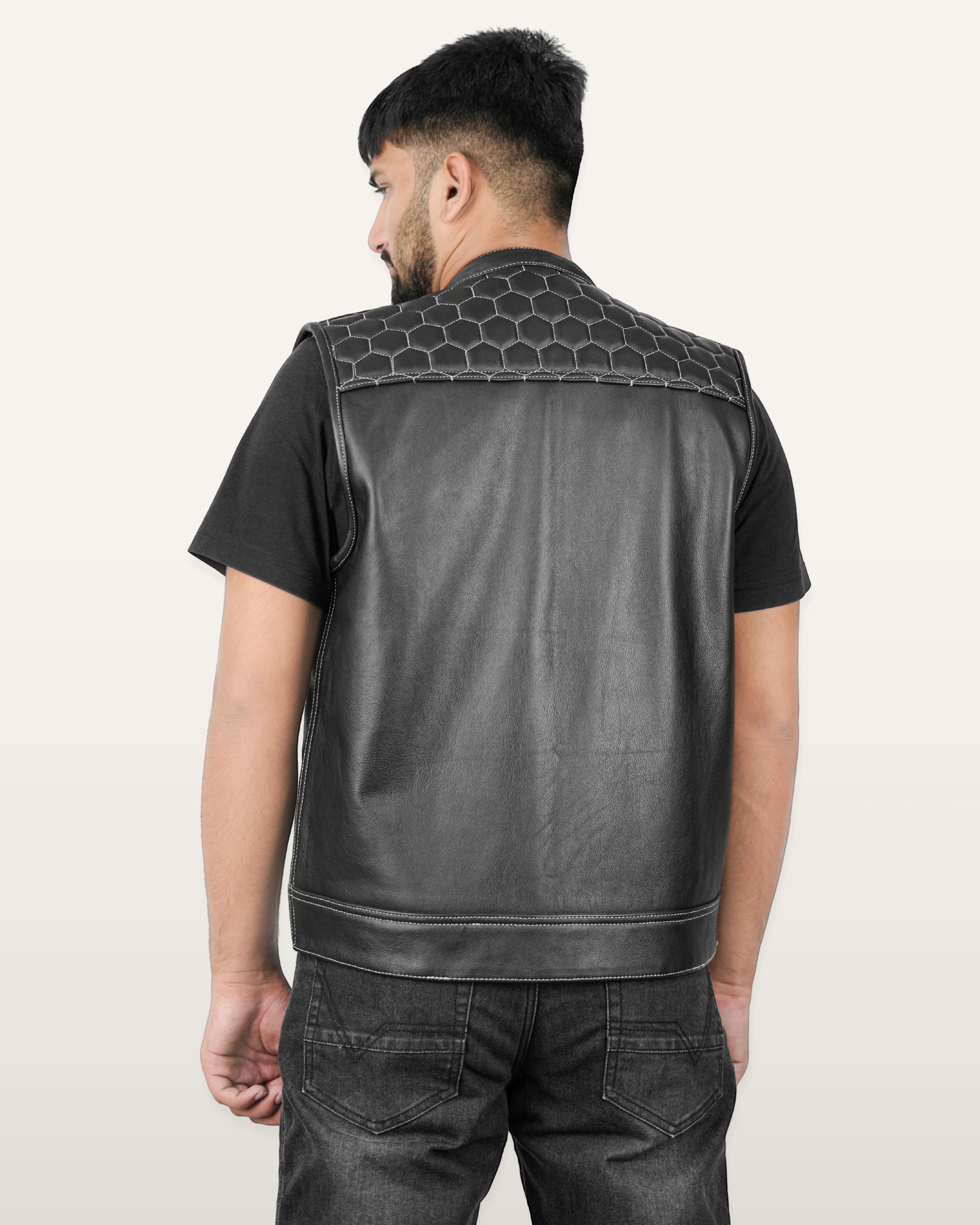 Men’s SOA Leather Waistcoat