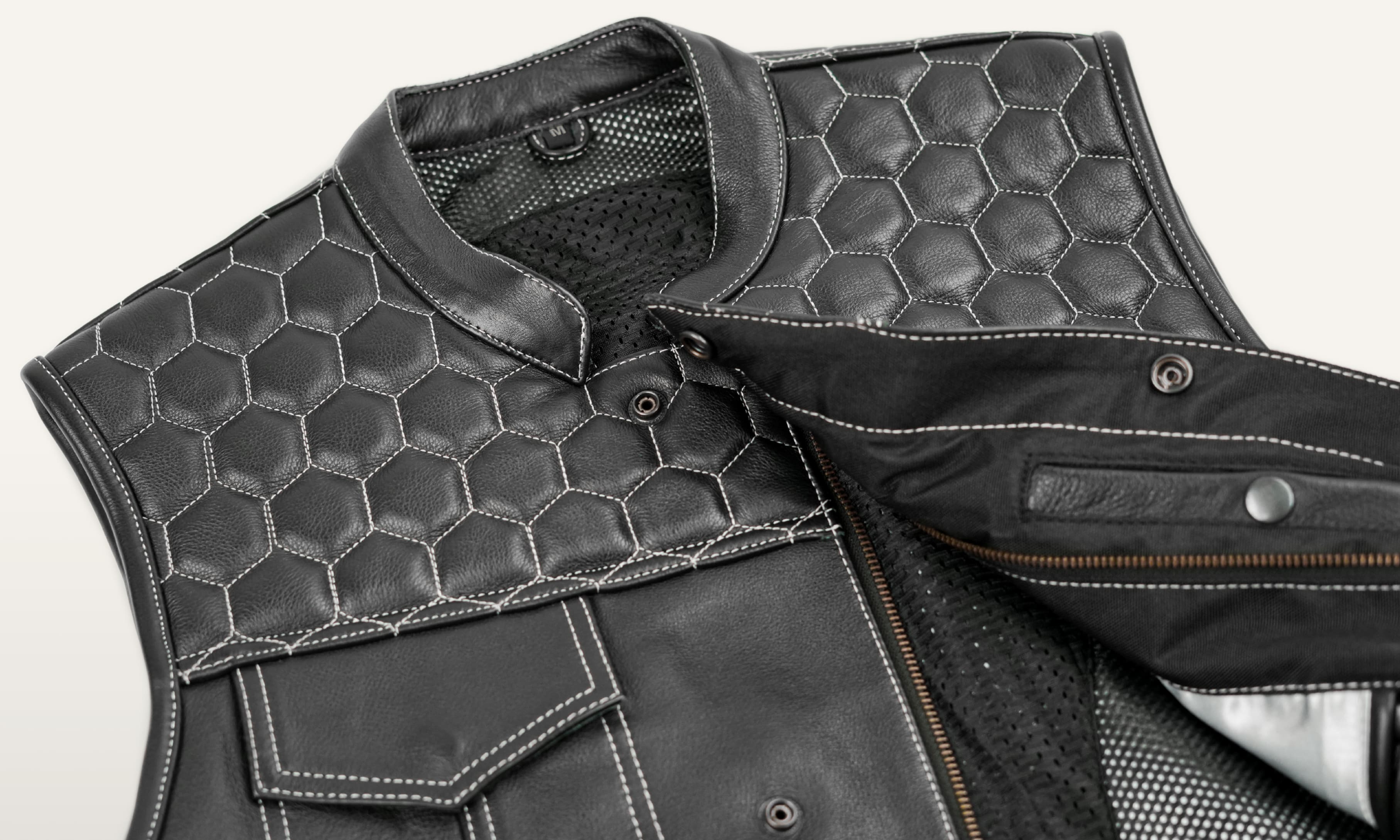 Men’s SOA Leather Waistcoat