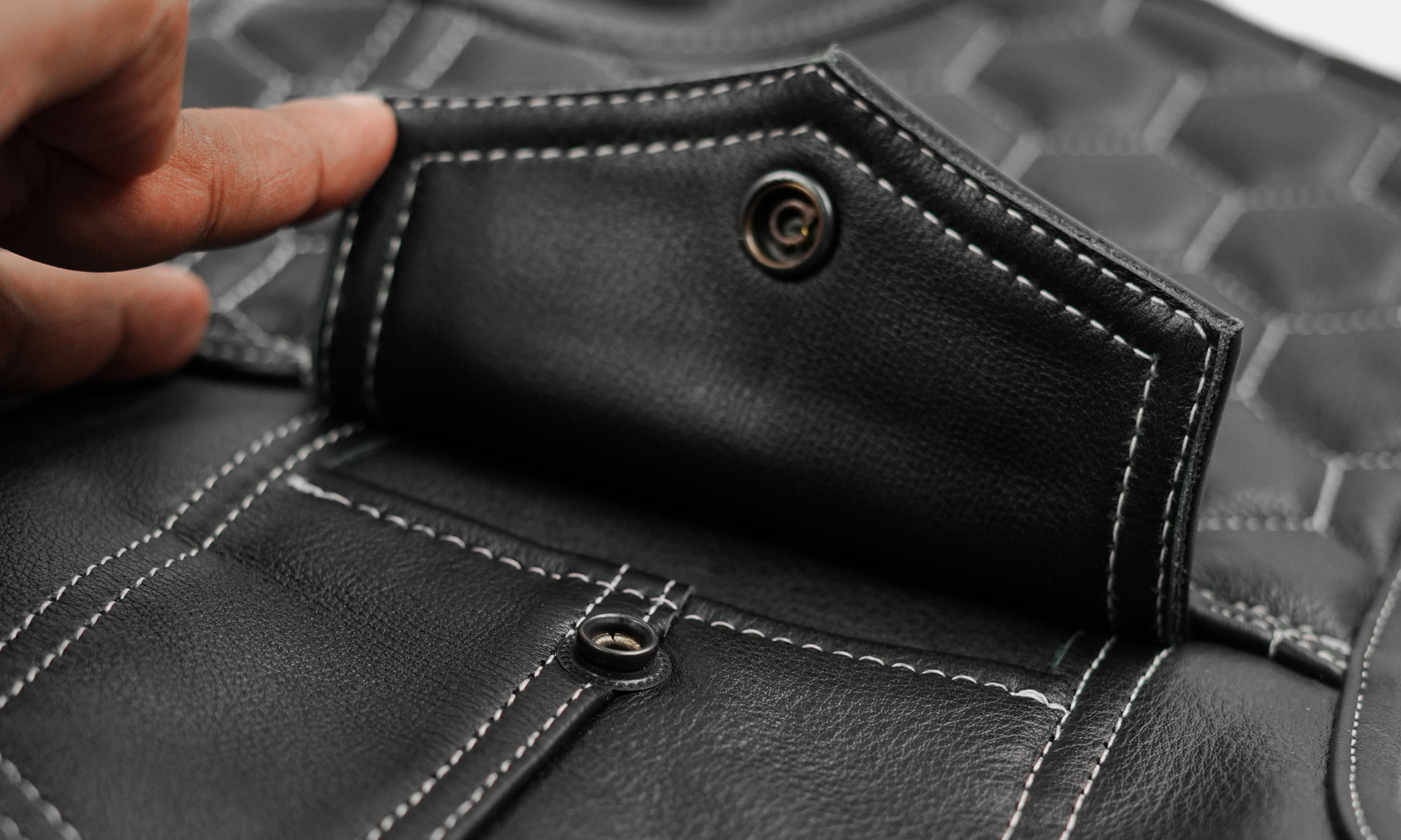 Men’s SOA Leather Waistcoat