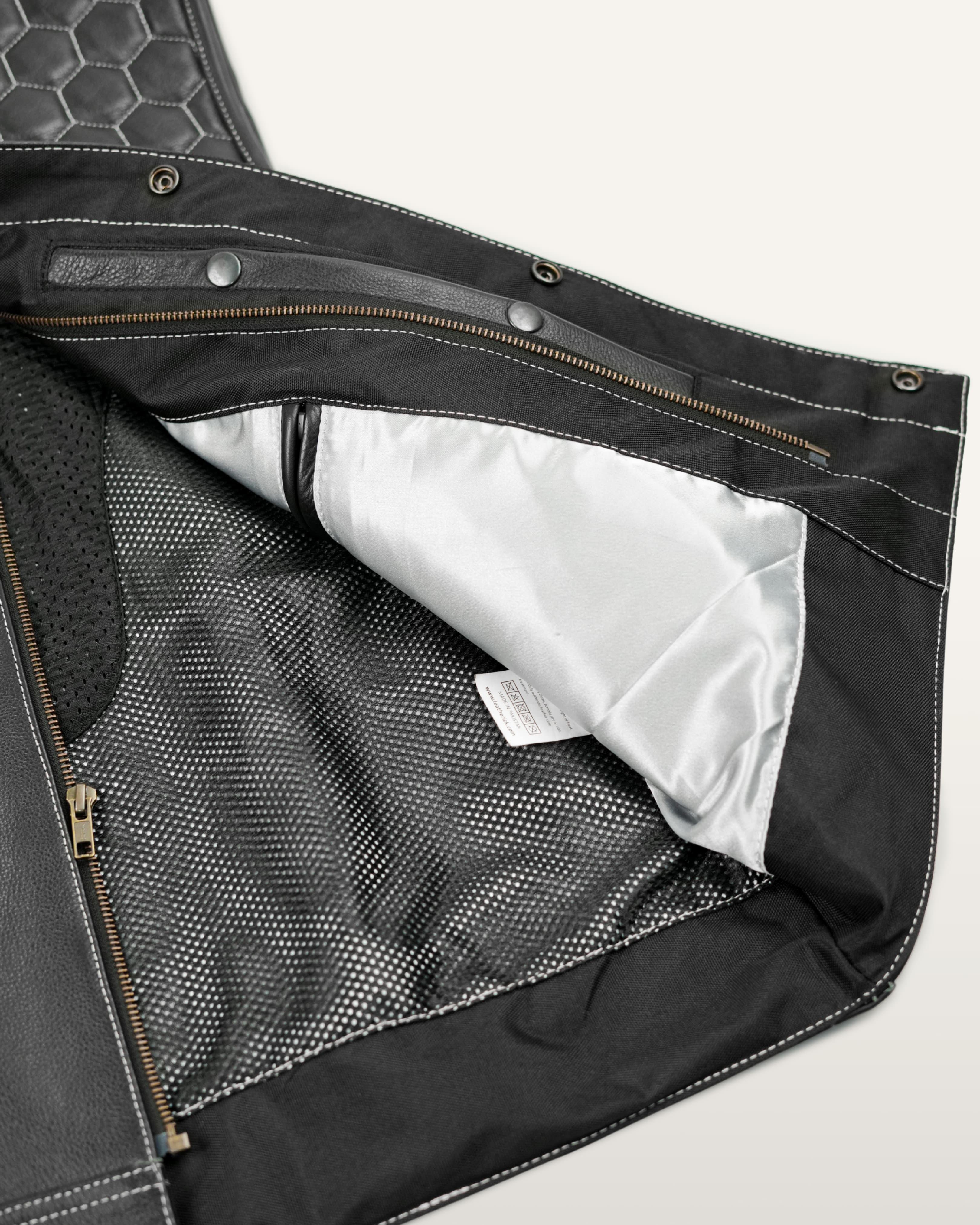Men’s SOA Leather Waistcoat