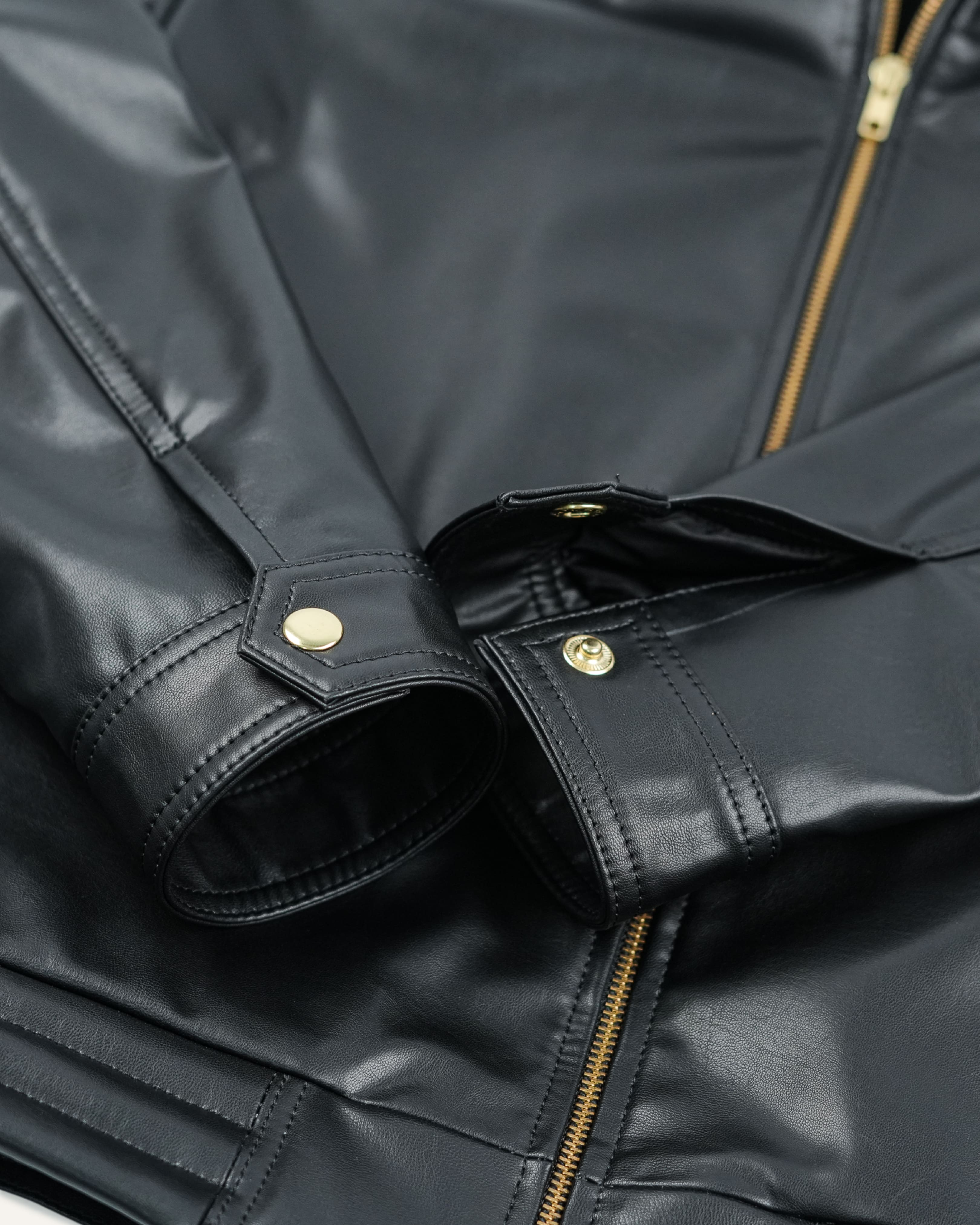 Recycled Men Leather Jacket