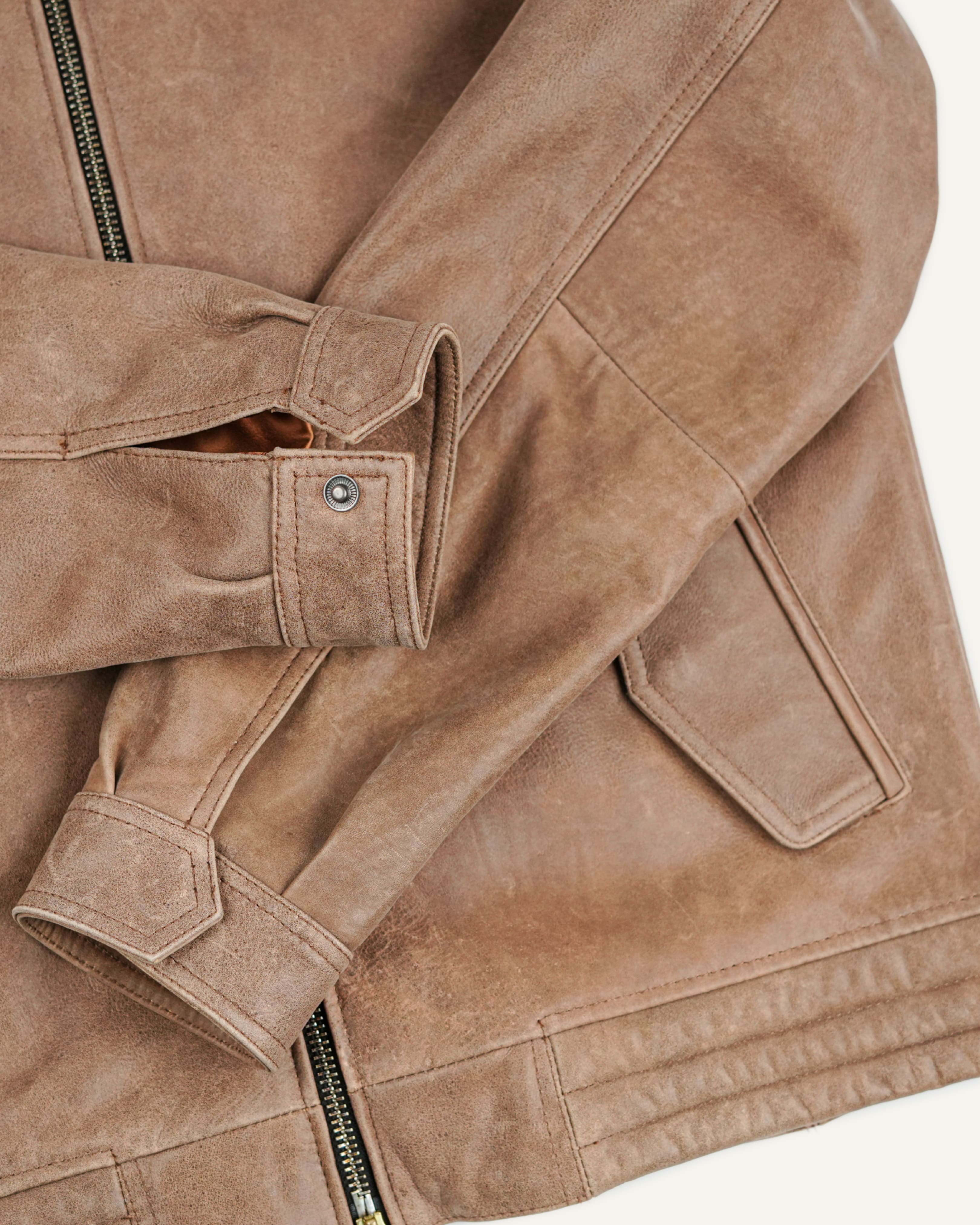 Cowhide Leather Jacket
