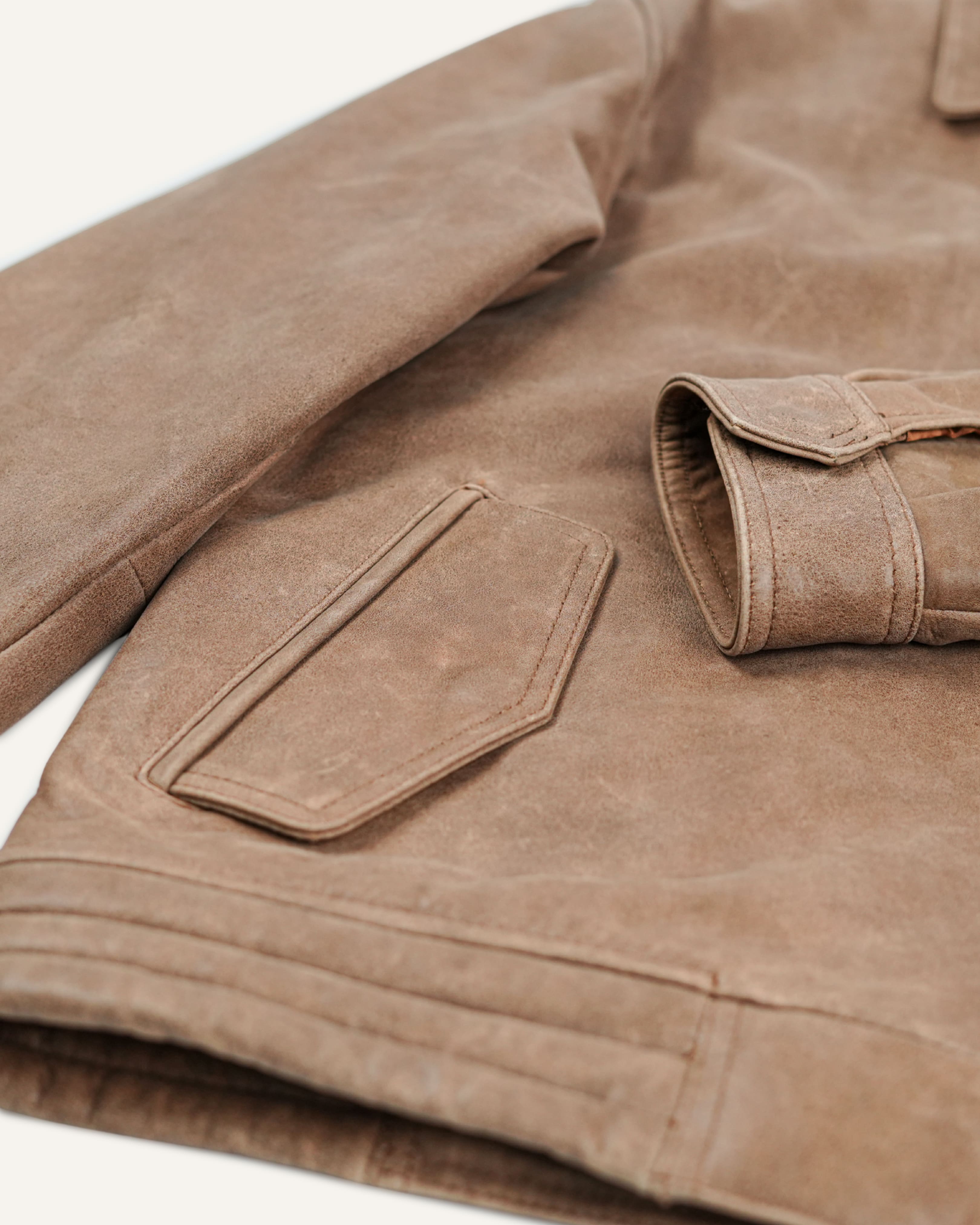 Cowhide Leather Jacket